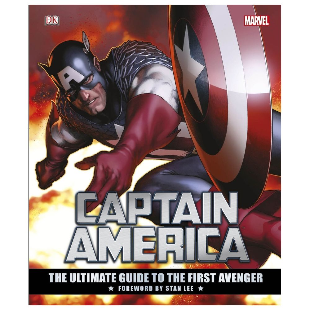  كتاب captain america: the ultimate guide to the first avenger