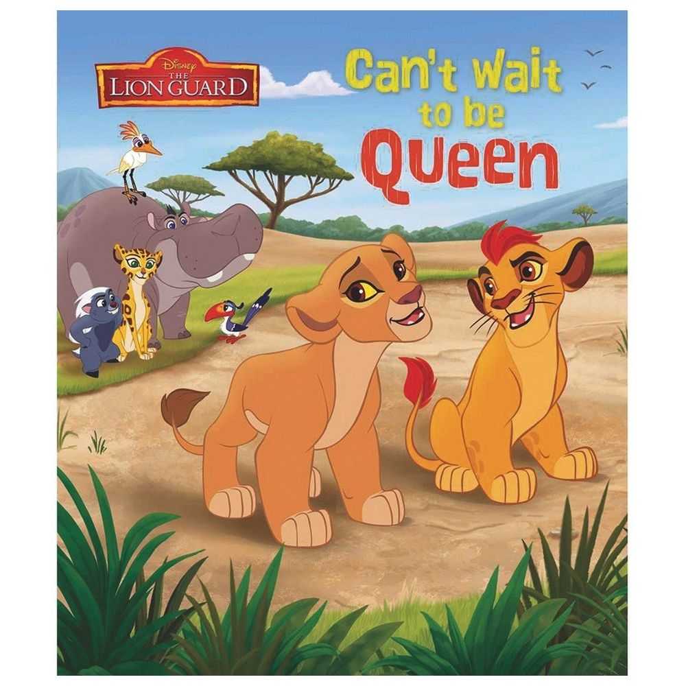  كتاب disney junior the lion guard can't wait to be queen