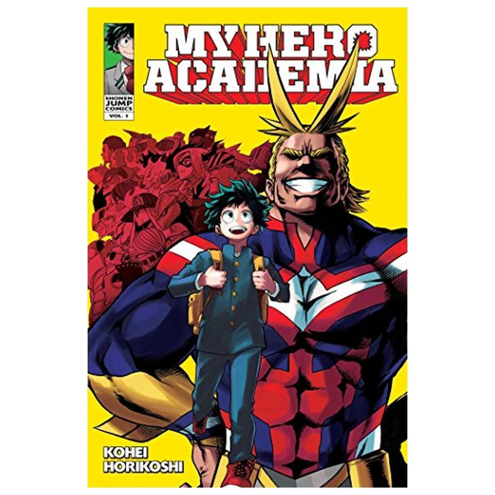  كتاب my hero academia: volume 1