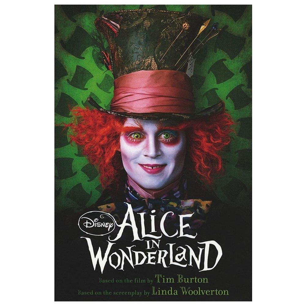  كتاب disney alice in wonderland (live action) book of the film