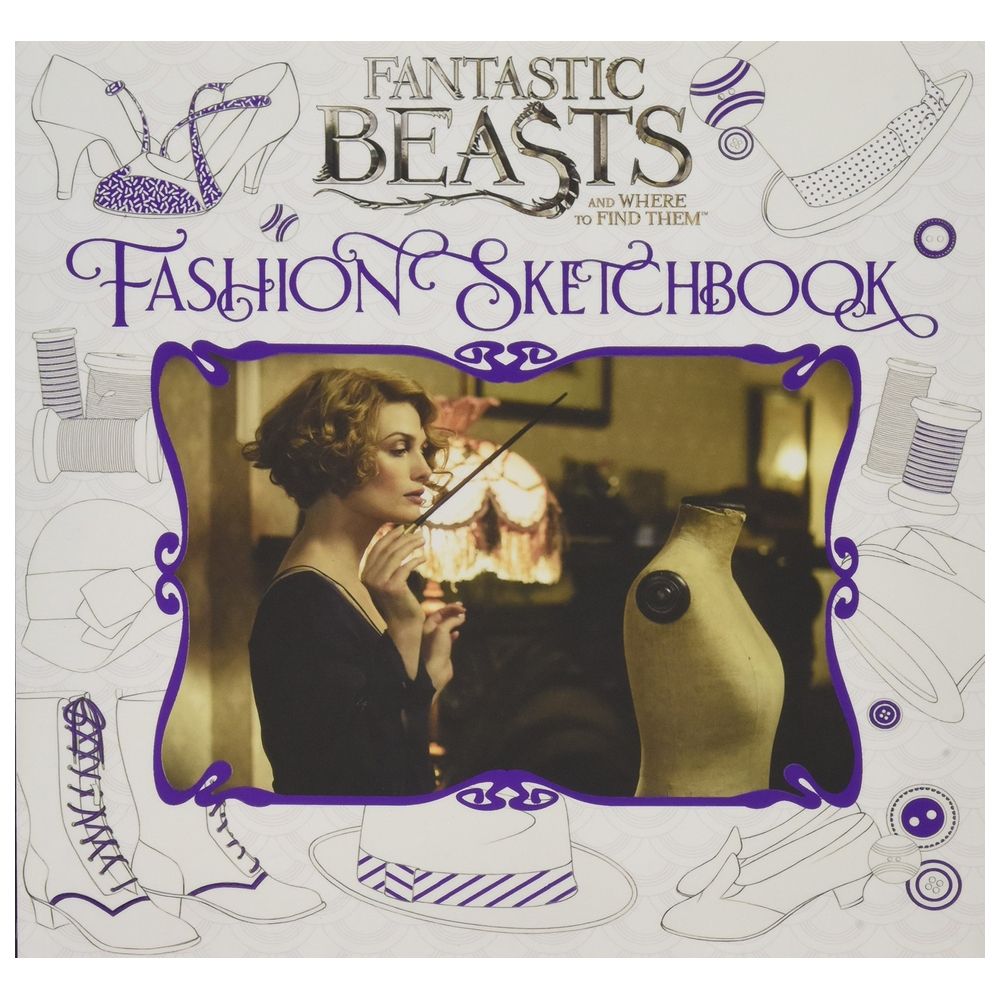 كتاب أنشطة Fantastic Beasts and Where to Find Them: Fashion Sketchbook