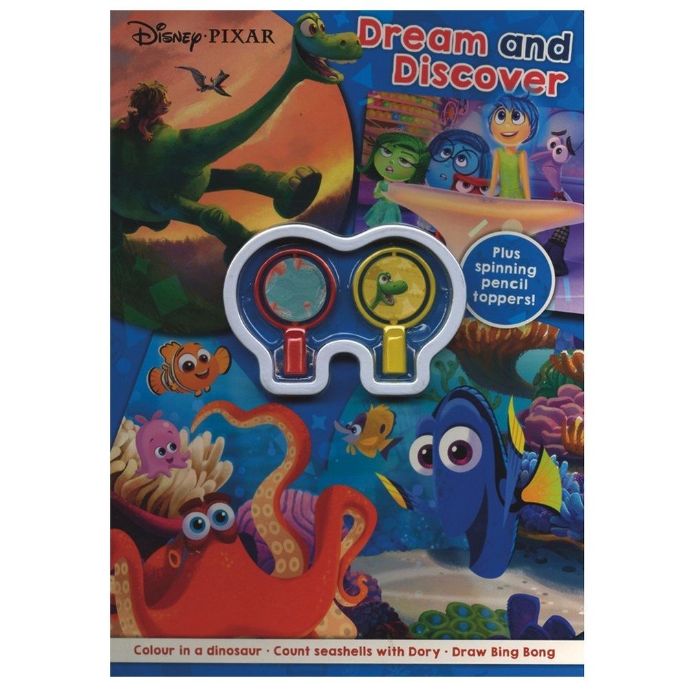  كتاب disney pixar dream and discover