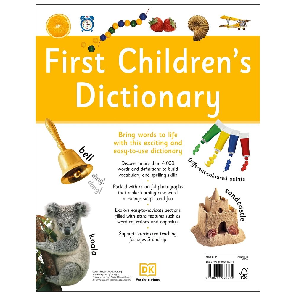 قاموس First Children's Dictionary (DK Knowledge)