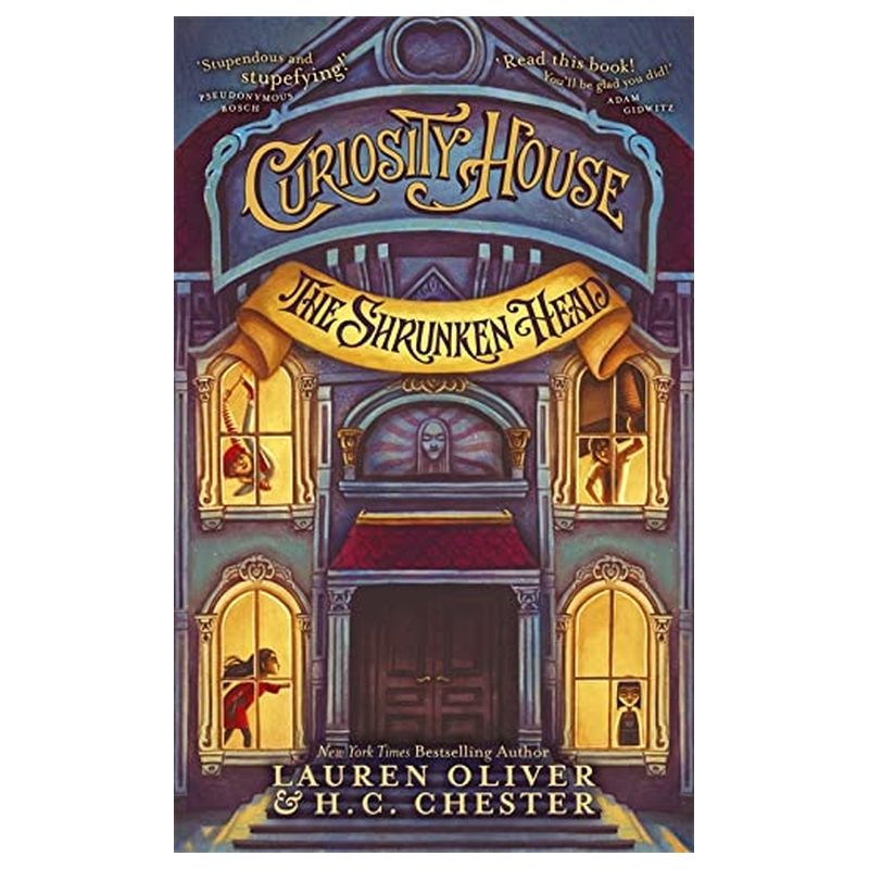  كتاب curiosity house: the shrunken head (book one)