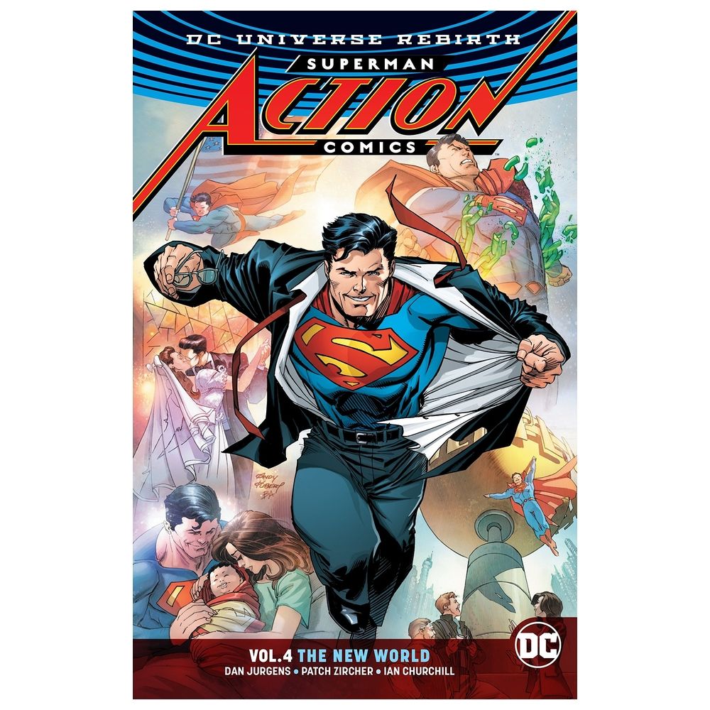  كتاب superman: action comics volume 4