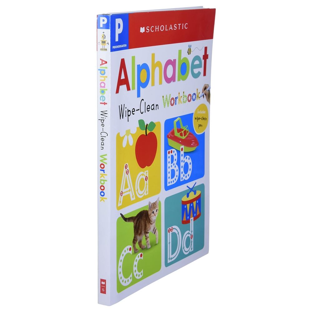 Wipe-Clean Workbook: Pre-K Alphabet (Scholastic Early Learners)