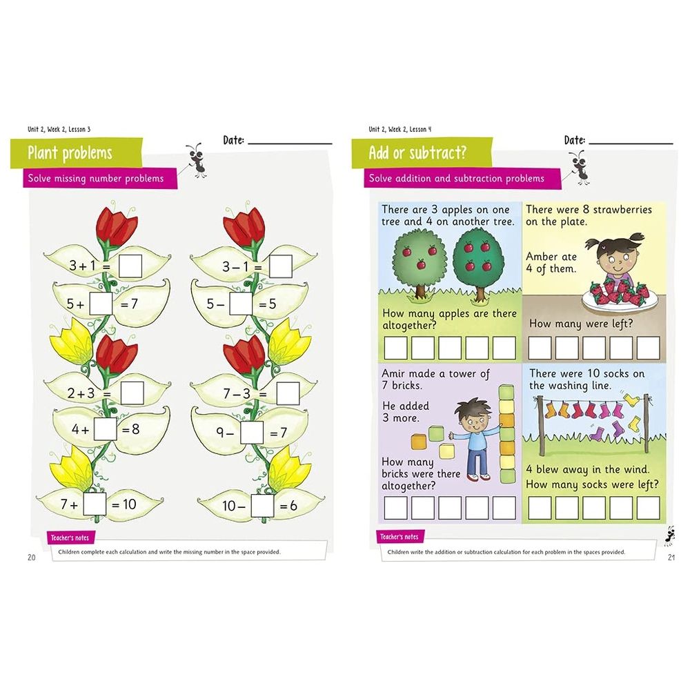 Busy Ant Maths Year 1 Activity Book 1A