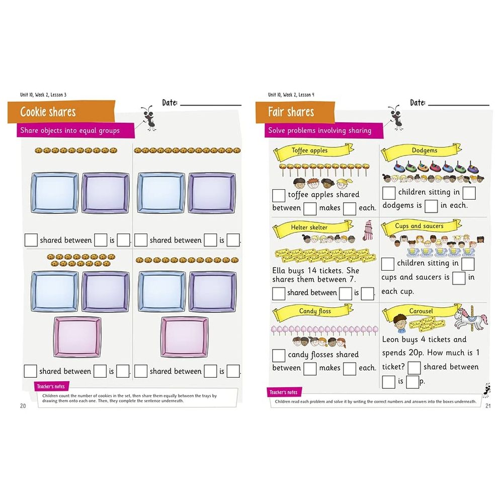 Year 1 Activity Book 1C Busy Ant Maths