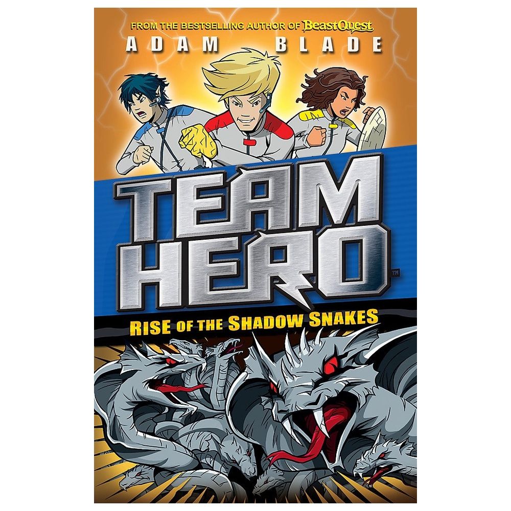  كتاب team hero: rise of the shadow snakes