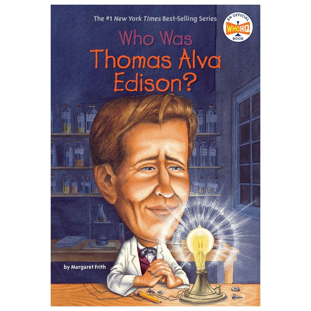  كتاب who was thomas alva edison?