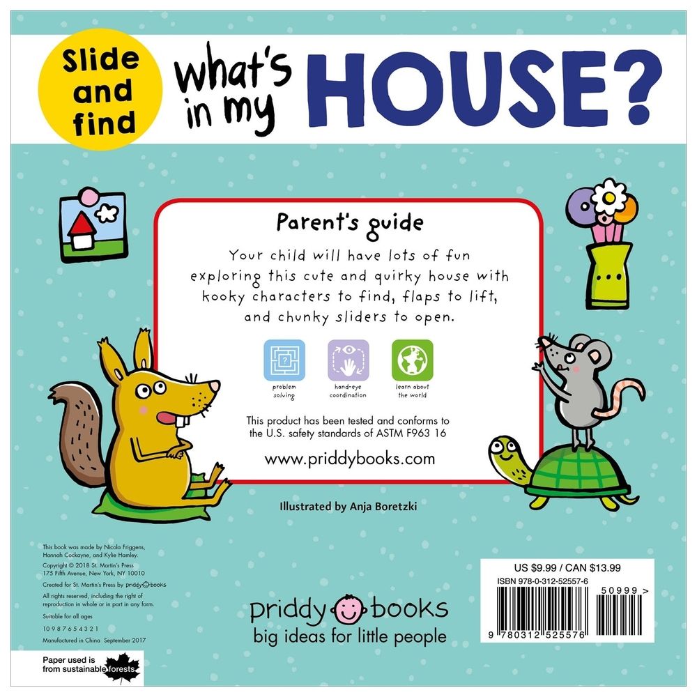 كتاب What s In My House? A Slide And Find Book