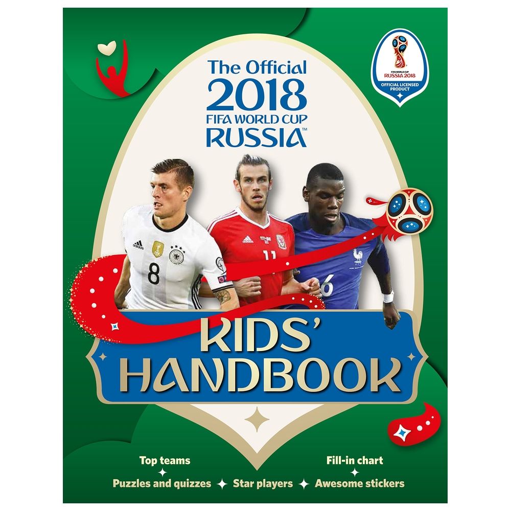  كتاب 2018 fifa world cup russia kids' handbook