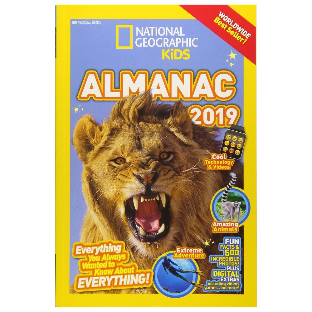  كتاب national geographic kids: almanac 2019