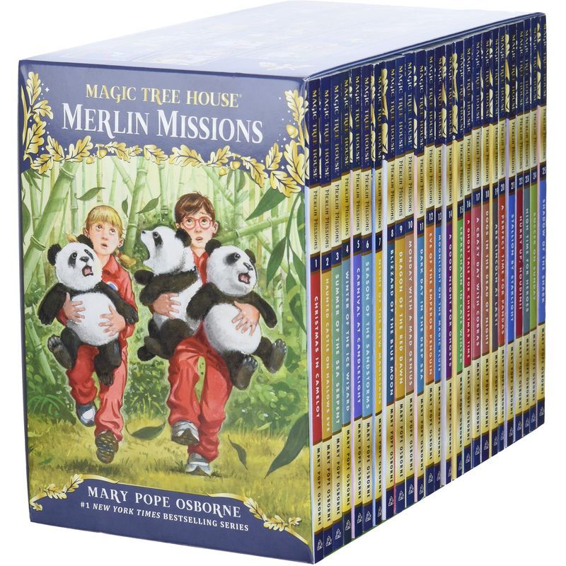 Magic Tree House Merlin Missions Boxed Set Of 25 Books