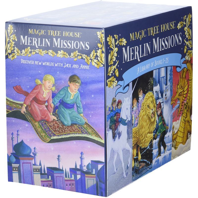 Magic Tree House Merlin Missions Boxed Set Of 25 Books