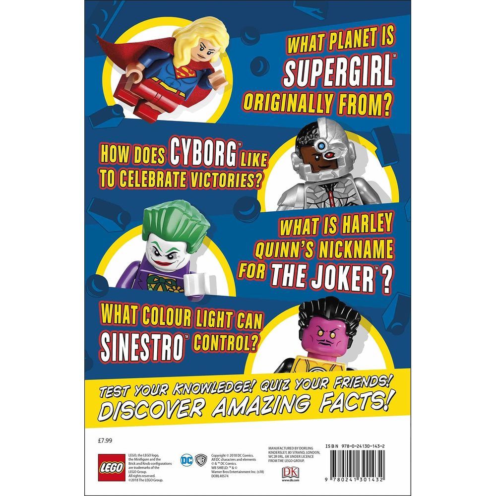 LEGO DC Comics Super Heroes Ultimate Quiz Book