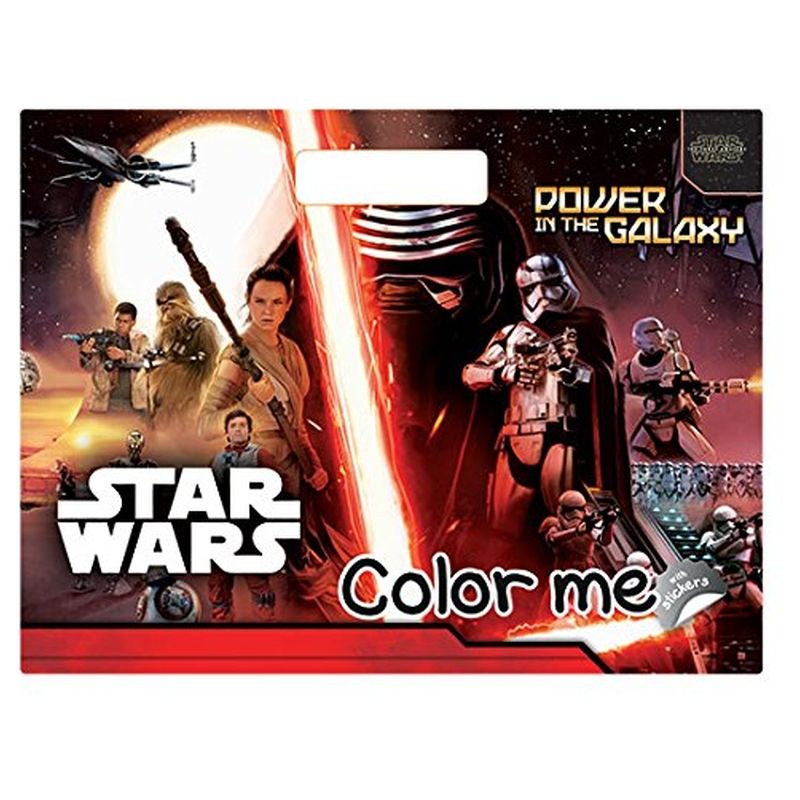  كتاب the force awakens color me - with stickers