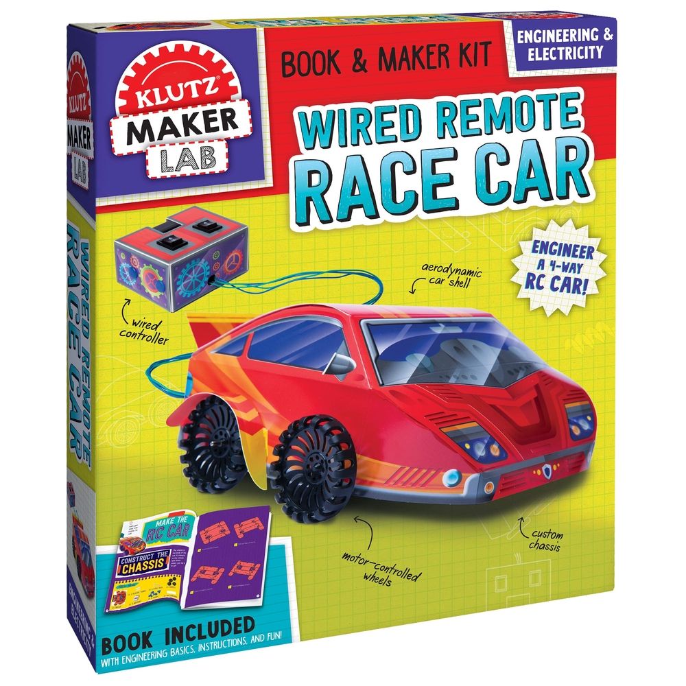 مجموعة وكتاب Wired Remote Race Car