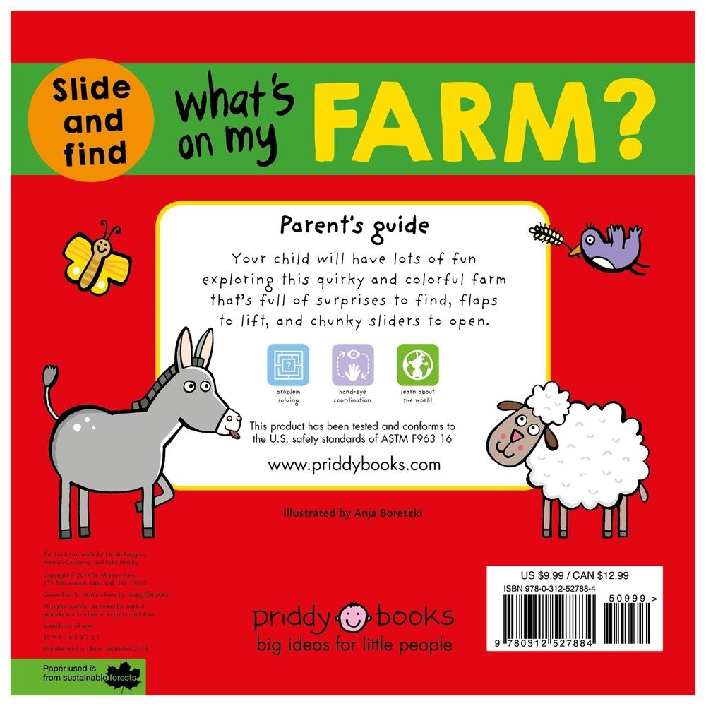 كتاب What's On My Farm?