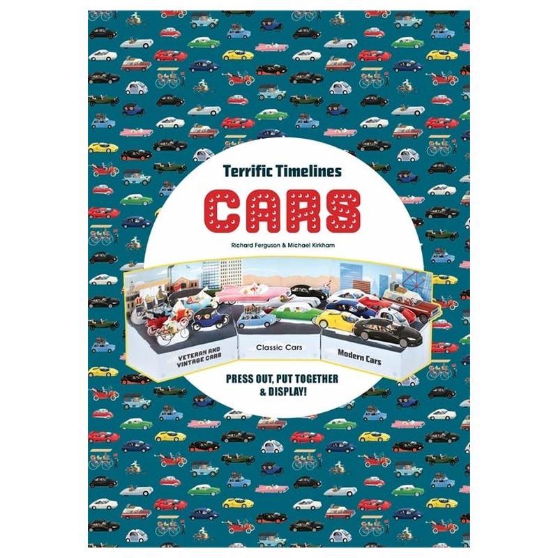  كتاب terrific timelines: cars