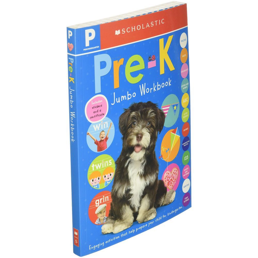 كتاب تمارين Jumbo Workbook Pre Kindergarten