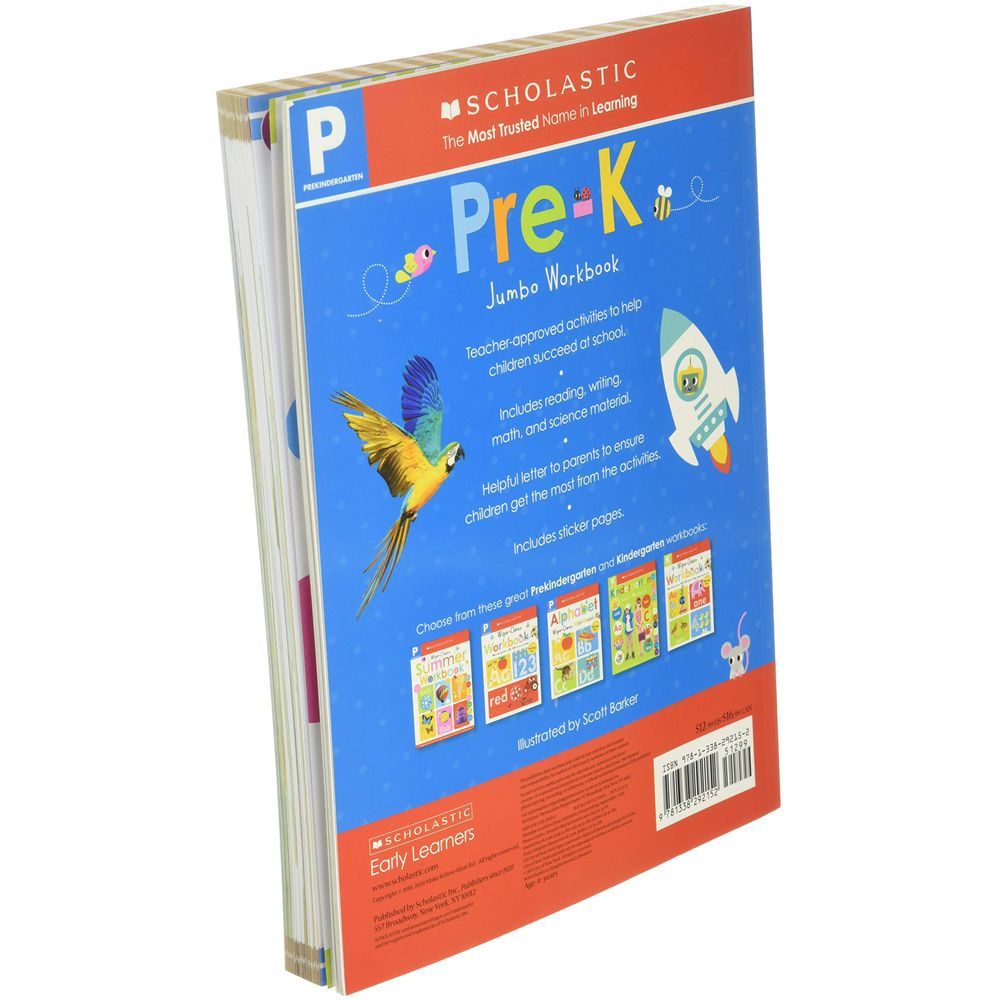 كتاب تمارين Jumbo Workbook Pre Kindergarten