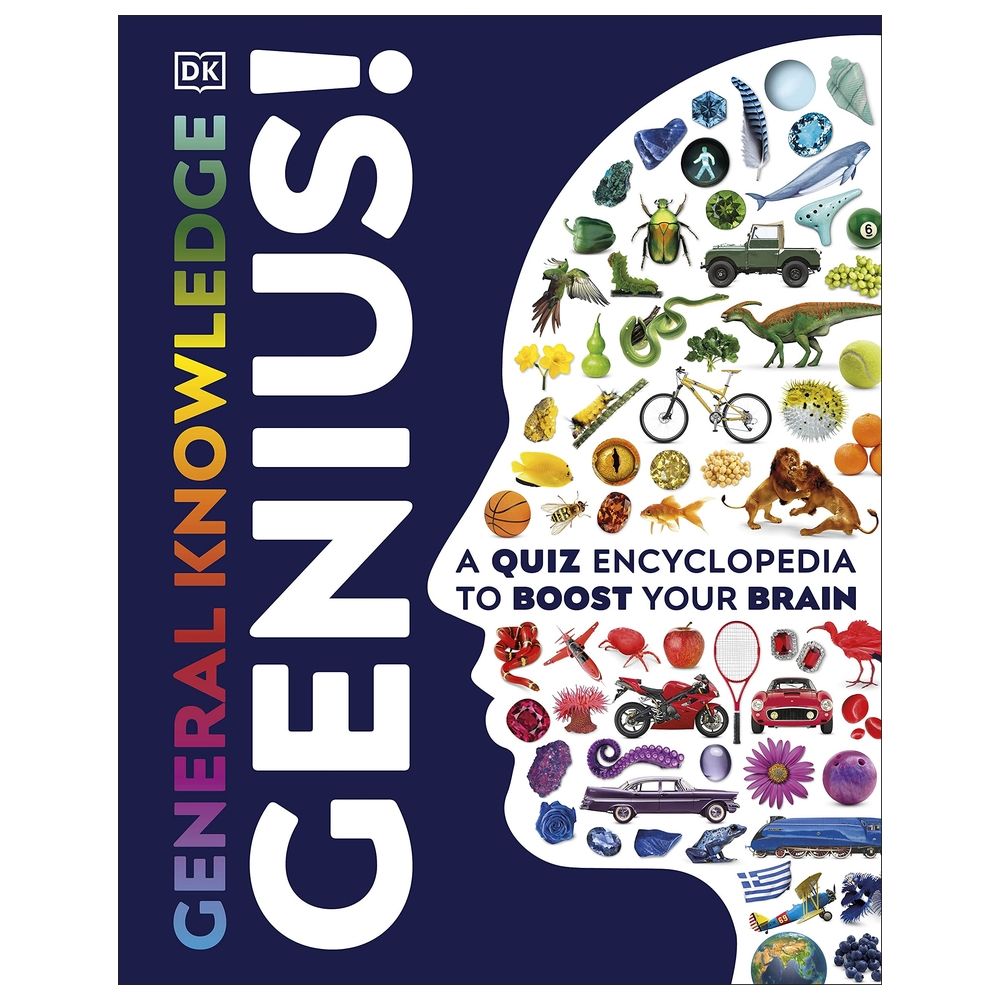  كتاب general knowledge genius!: a quiz encyclopedia to boost your brain