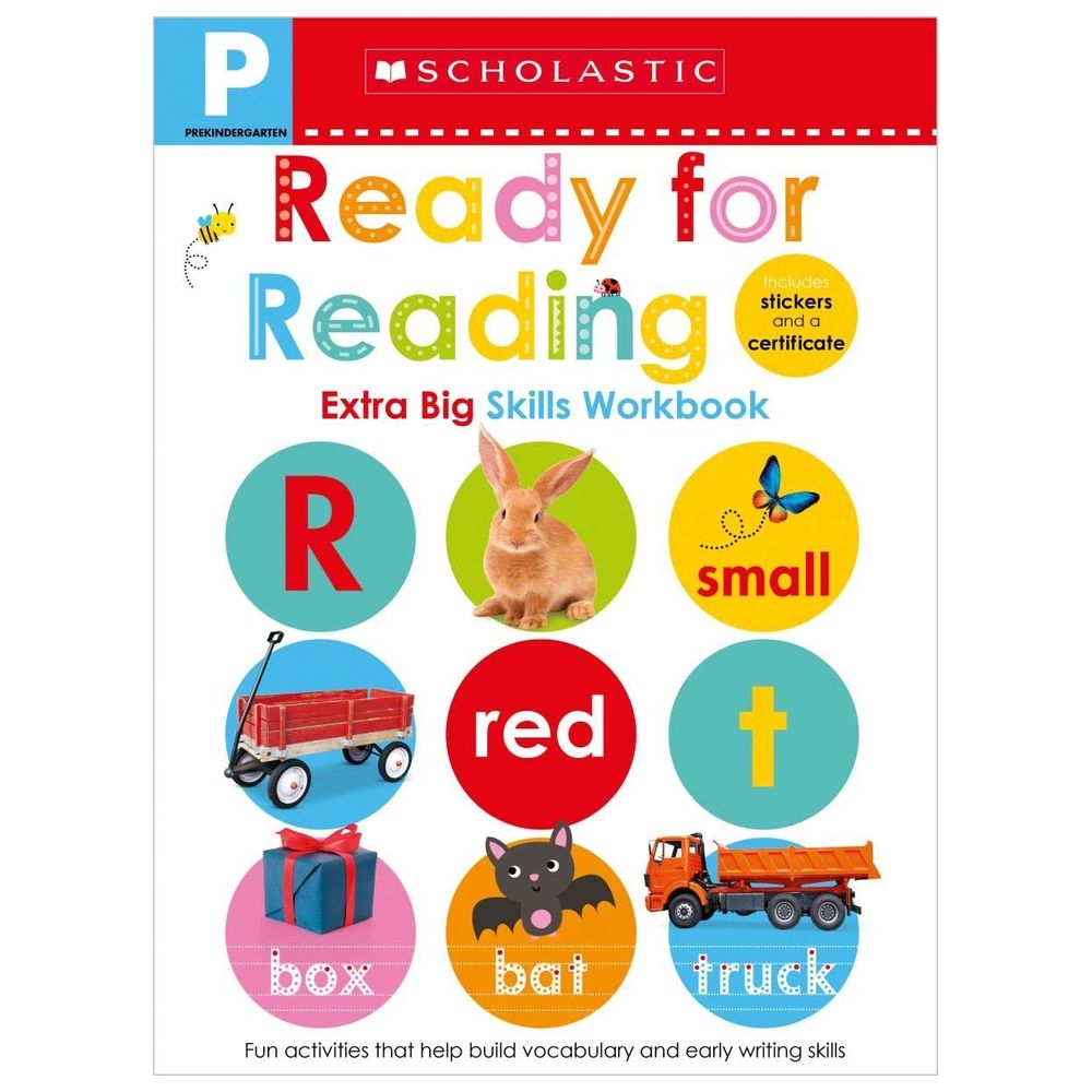 كتاب Pre-K Extra Big Skills Workbook: Ready for Reading (Scholastic Early Learners)