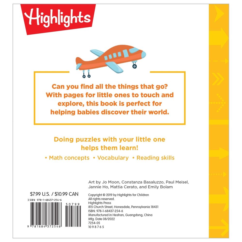  كتاب find it things that go: baby's first puzzle book