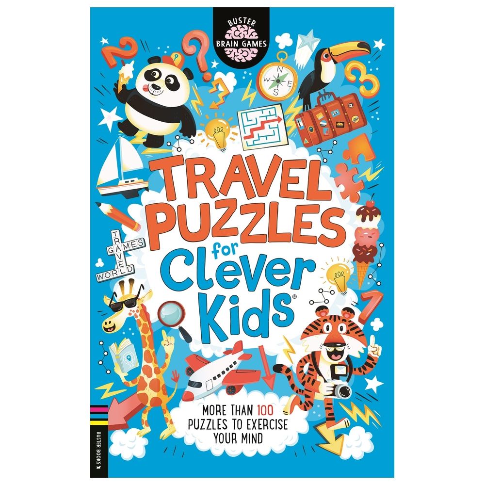  كتاب travel puzzles for clever kids