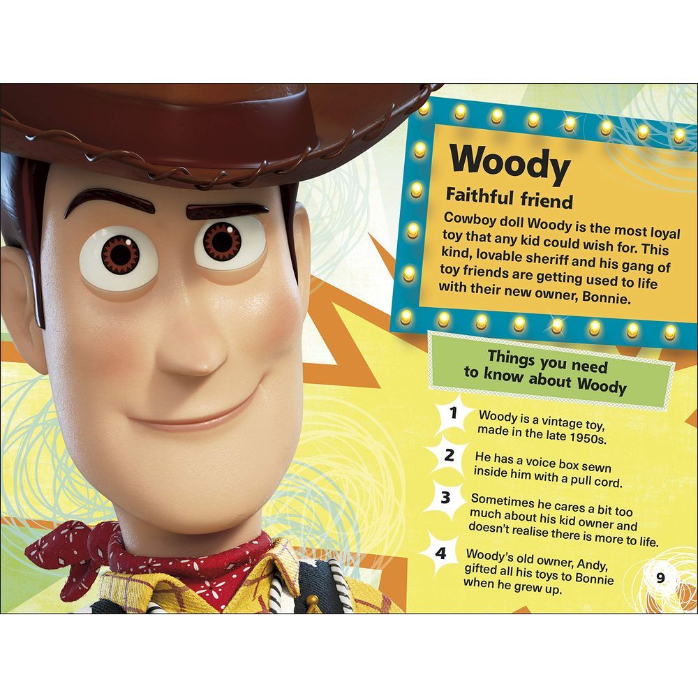 كتاب Disney Pixar Toy Story 4 The Official Guide