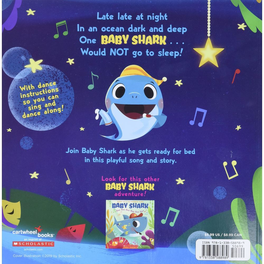  كتاب bedtime for baby shark: doo doo doo doo doo doo