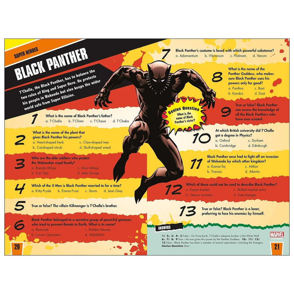 Marvel Ultimate Fact Book: Become A Marvel Expert!