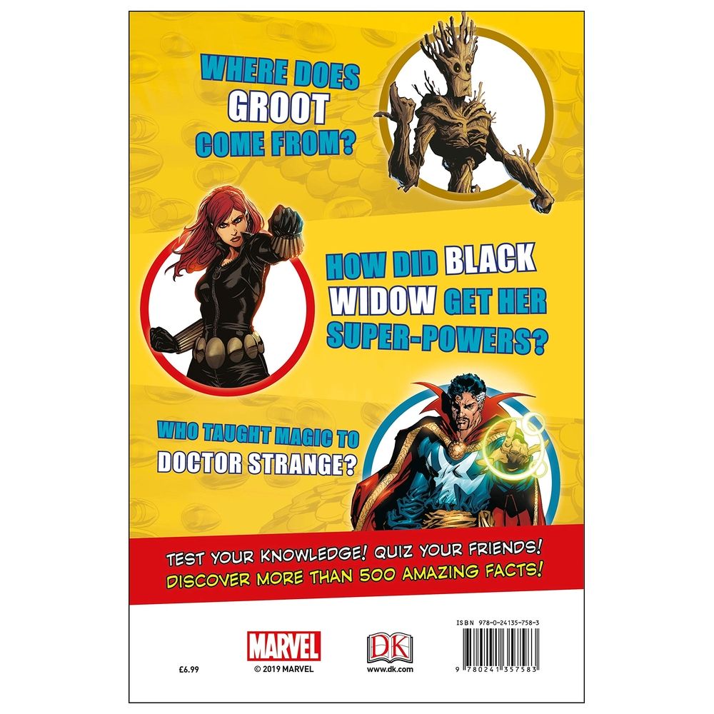 Marvel Ultimate Fact Book: Become A Marvel Expert!