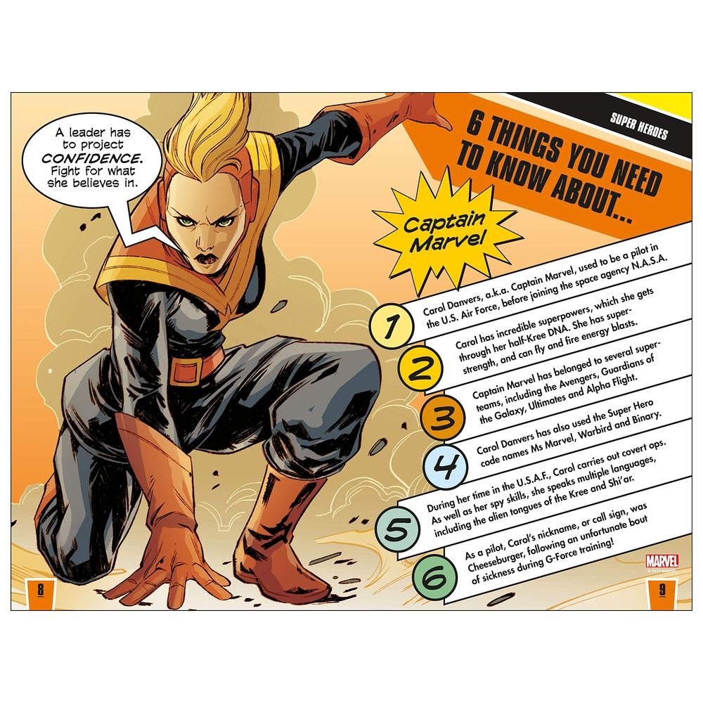 Marvel Ultimate Fact Book: Become A Marvel Expert!