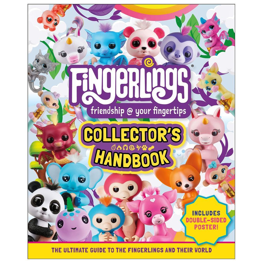 كتاب Fingerlings Collector's Handbook: Includes Double sided Poster