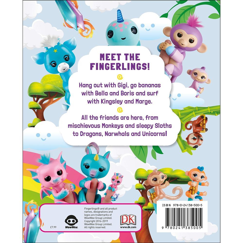 كتاب Fingerlings Collector's Handbook: Includes Double sided Poster