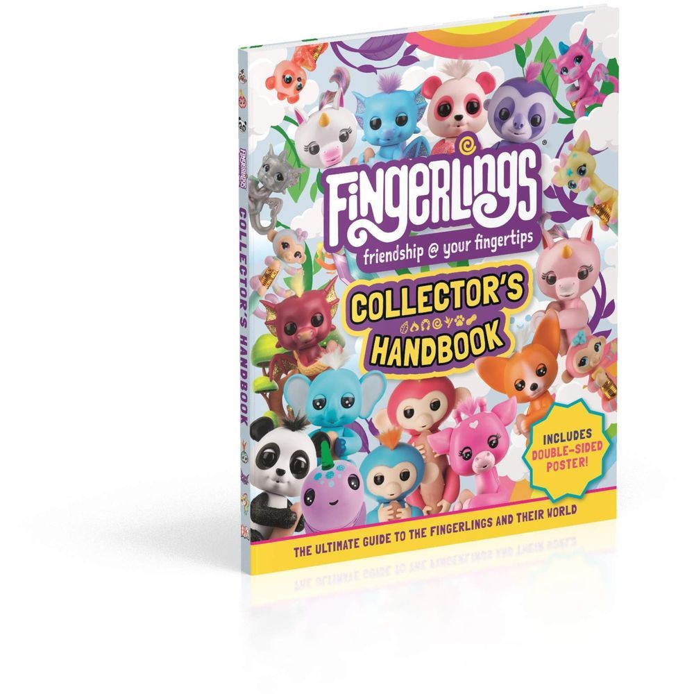 كتاب Fingerlings Collector's Handbook: Includes Double sided Poster