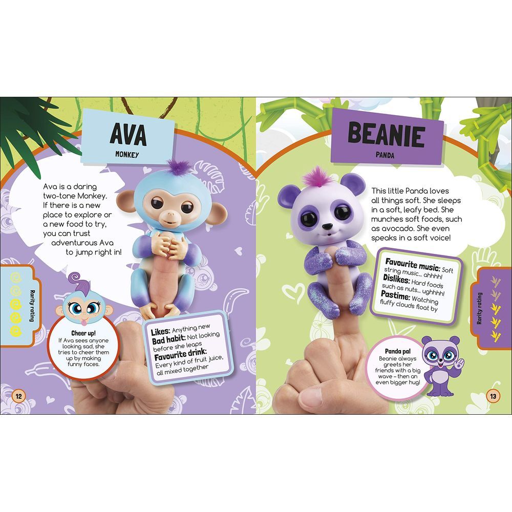 كتاب Fingerlings Collector's Handbook: Includes Double sided Poster