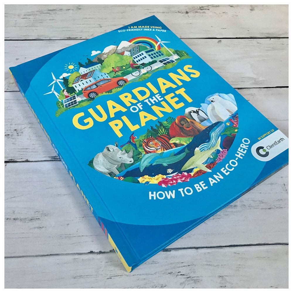  كتاب guardians of the planet: how to be an eco-hero