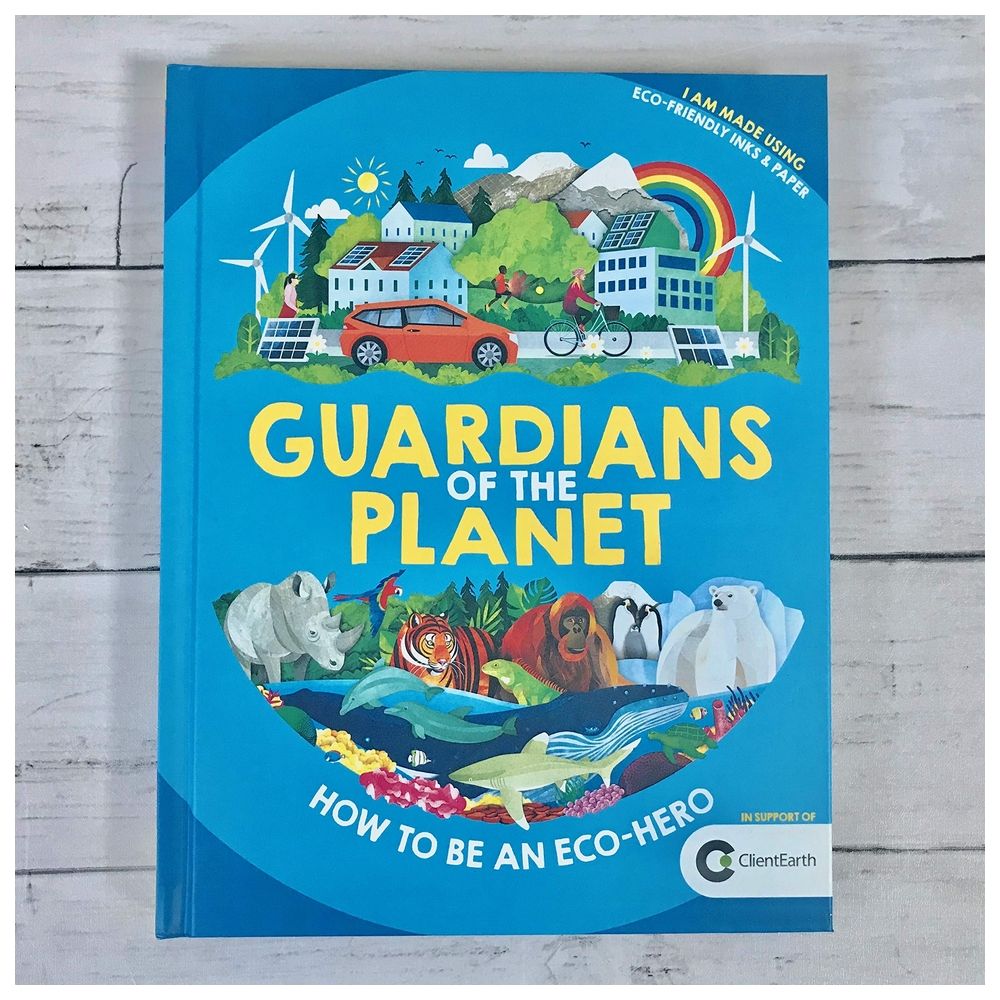  كتاب guardians of the planet: how to be an eco-hero