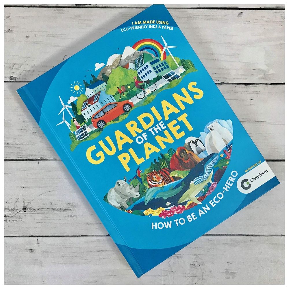  كتاب guardians of the planet: how to be an eco-hero