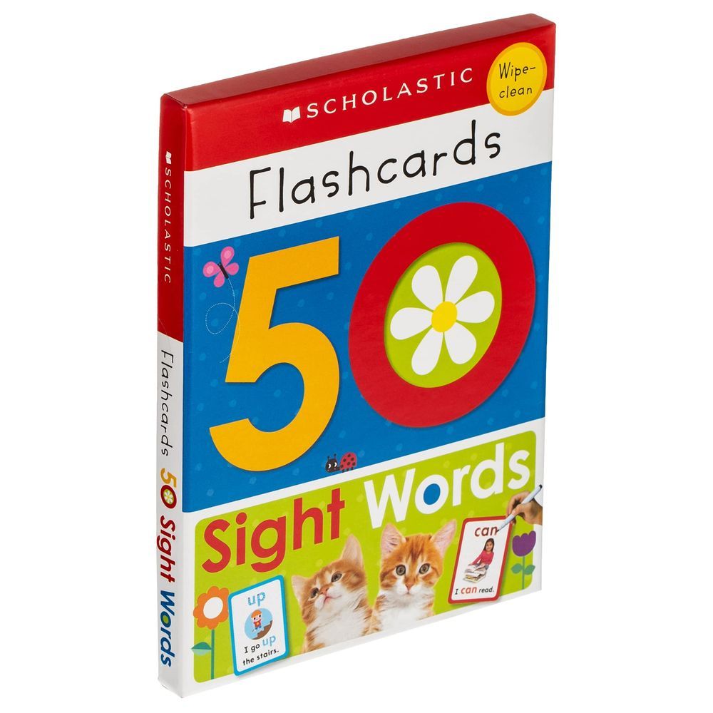 بطاقات تعليمية 50 Sight Words