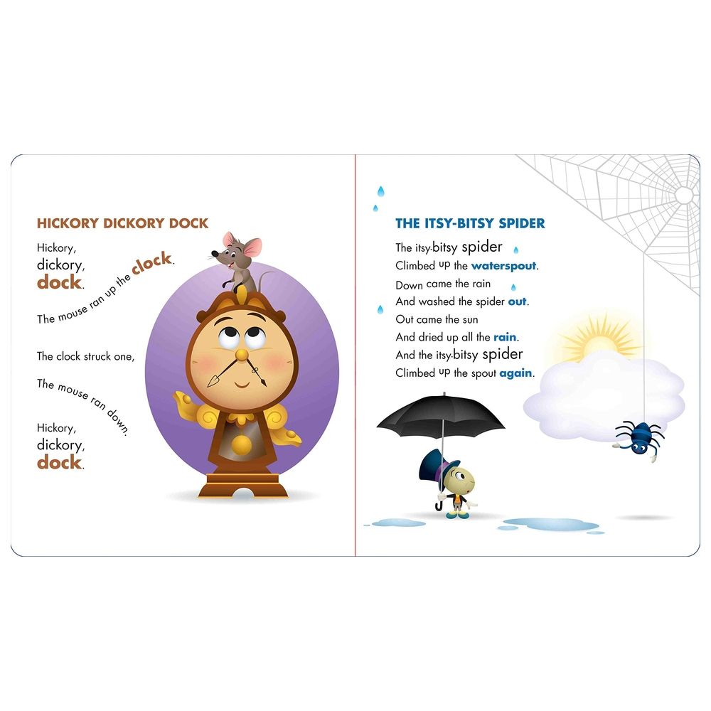  كتاب disney baby my little lullabies read-along storybook and cd