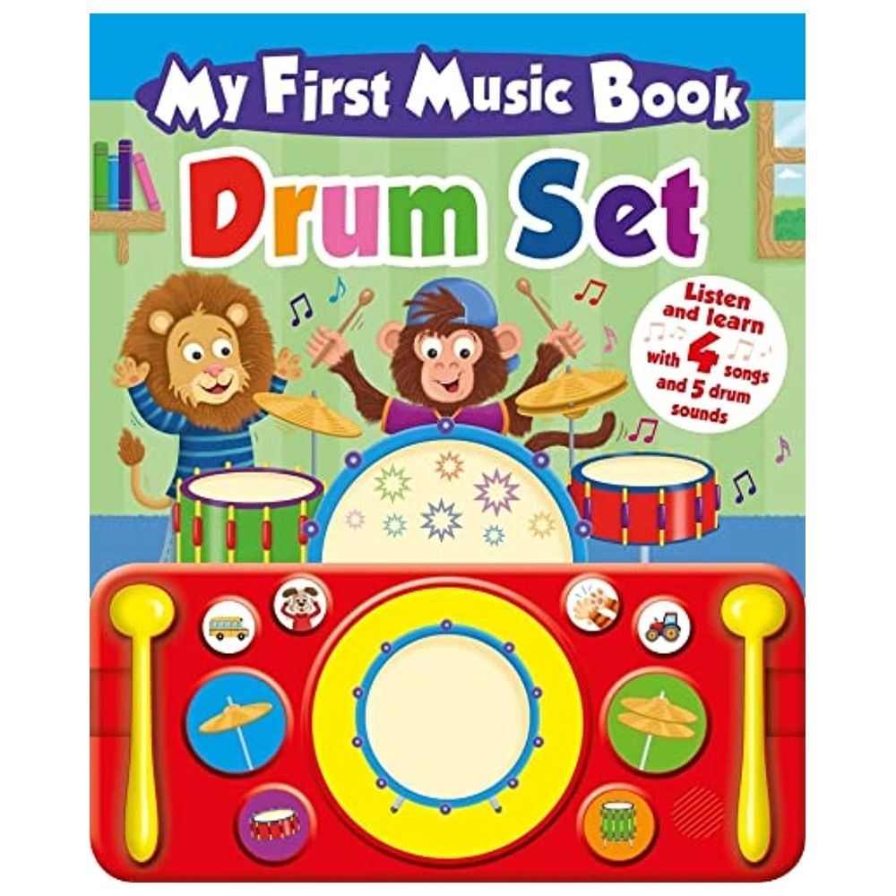 كتاب My First Music Book: Drum Set