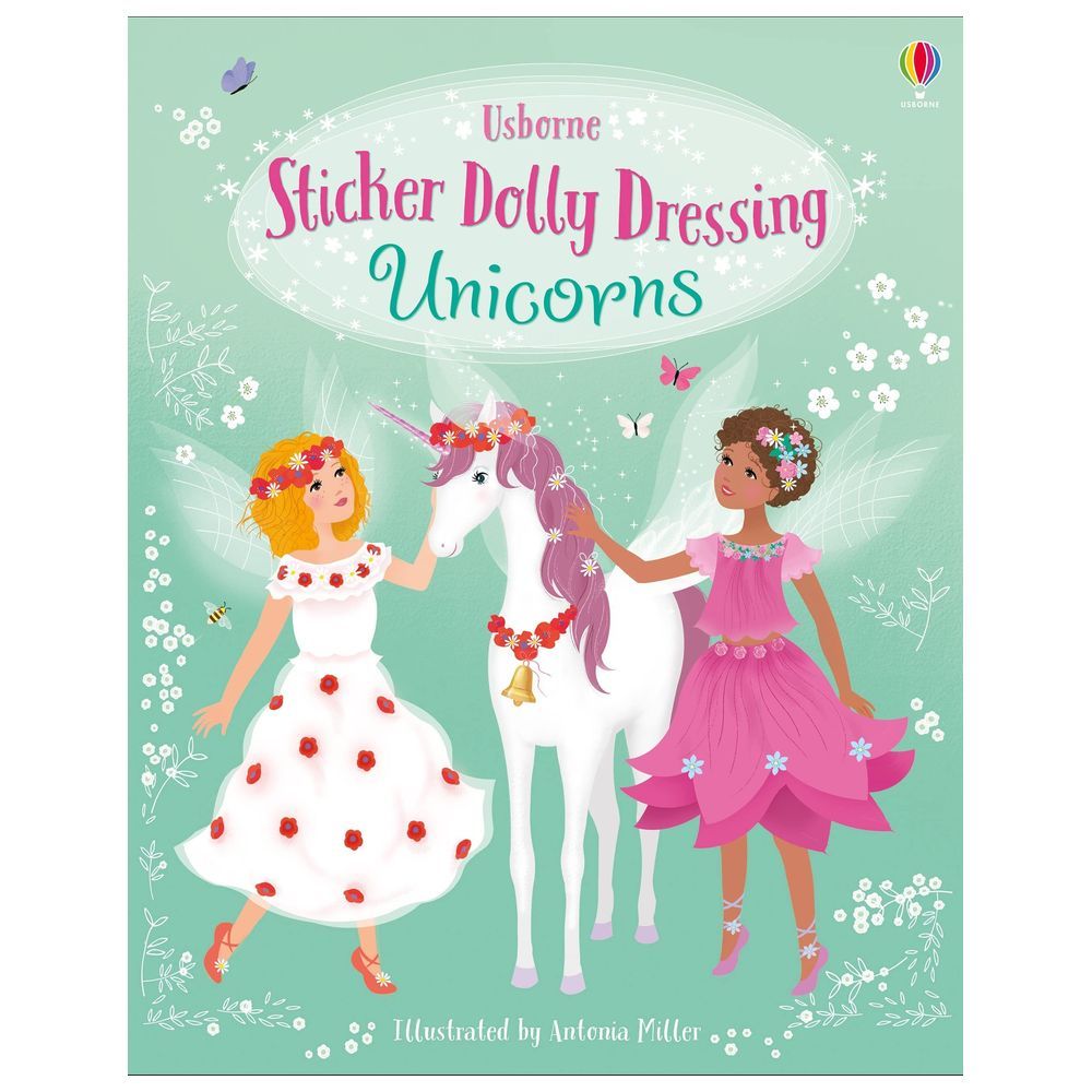  كتاب sticker dolly dressing unicorns