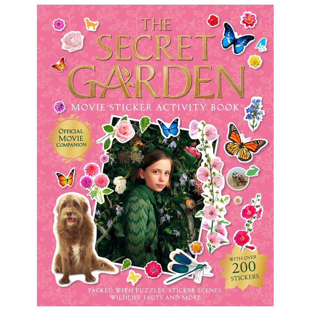 كتاب الأنشطة والملصقات The Secret Garden: Movie Sticker Activity Book