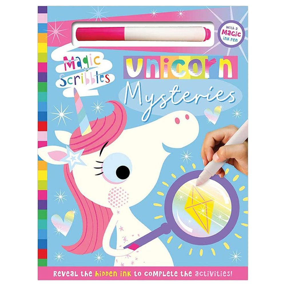  كتاب magic scribbles unicorn mysteries