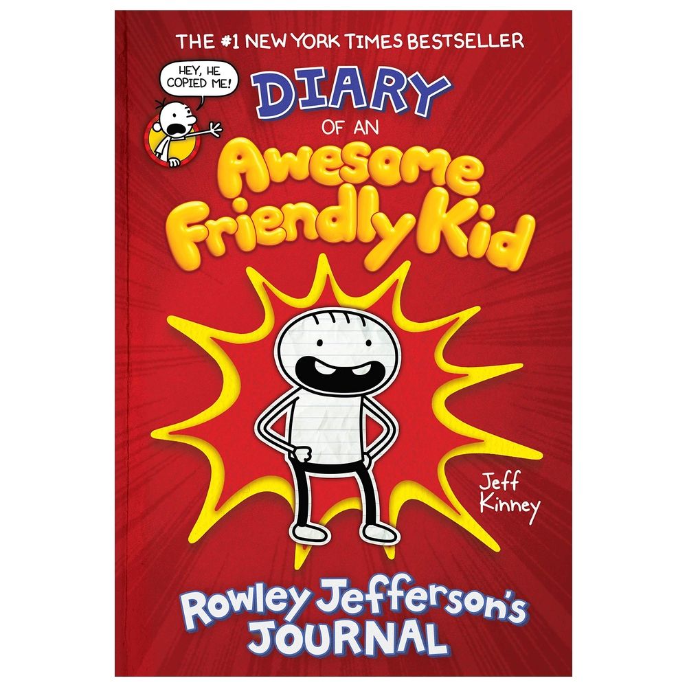  كتاب diary of an awesome friendly kid pb