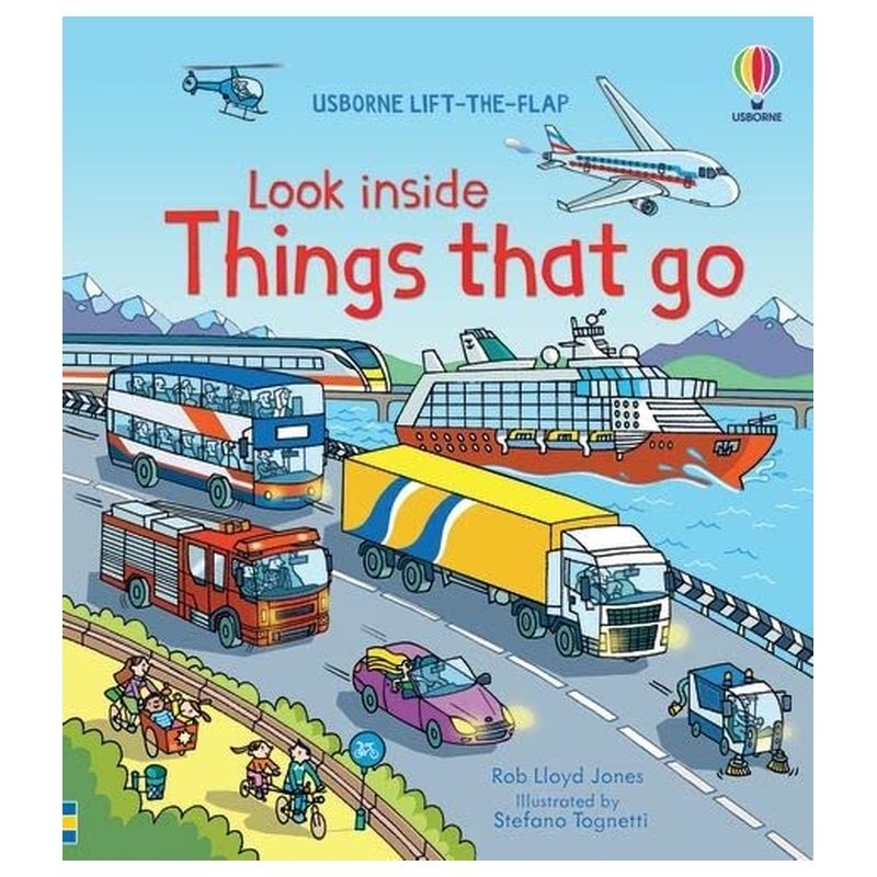  كتاب look inside things that go